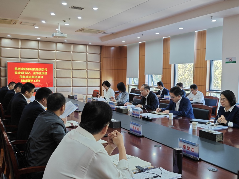 市城投集團(tuán)公司黨委副書(shū)記、董事汪國(guó)圣調(diào)研城...